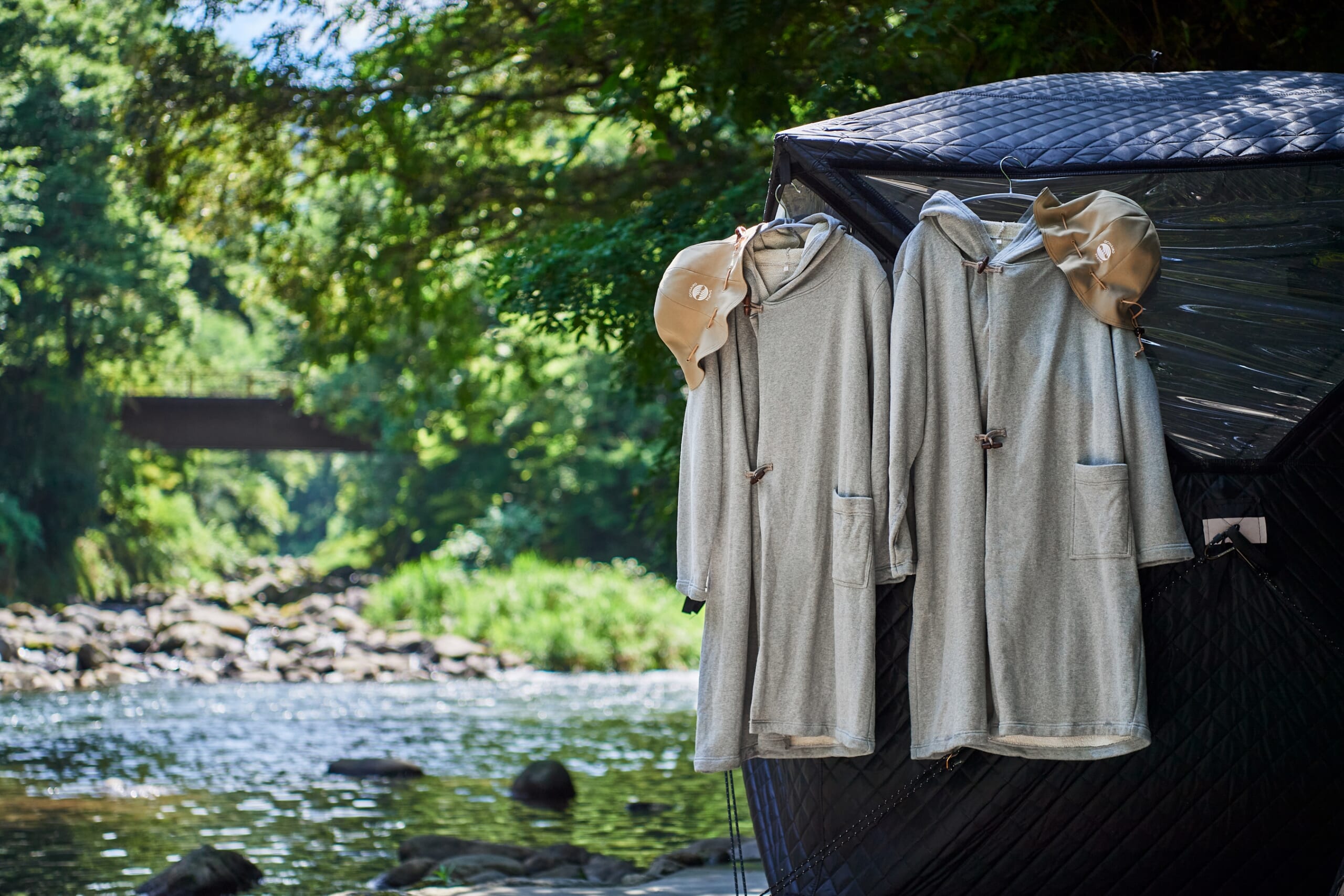 Ochiairo's bath and tent sauna