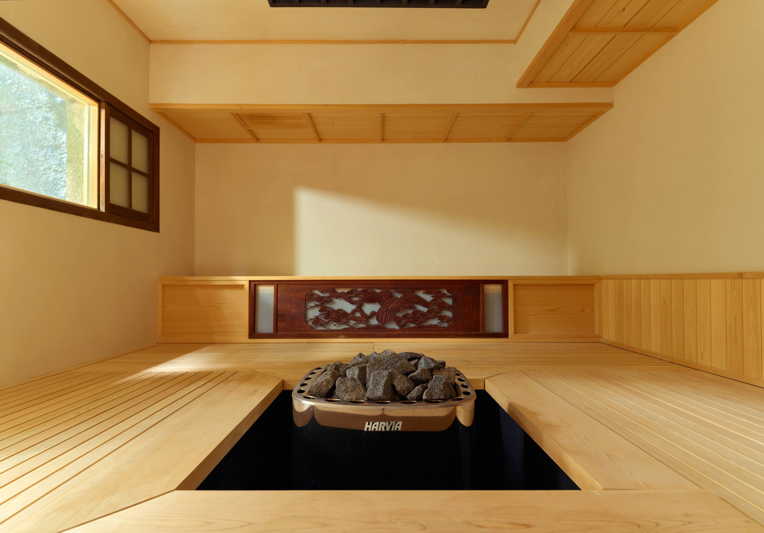 おちあいろう・囲炉裏サウナ