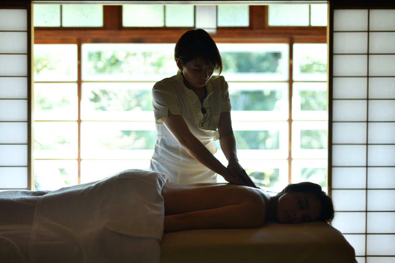 Ochiairou's spa and treatments